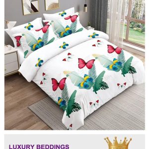 2 Kingsize Bedsheet 8 (4 Pillow Cases)